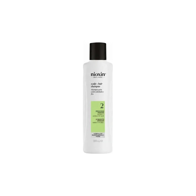 Nioxin Duo Sistema #2 Shampoo Y Acondicionador 300ml Natural