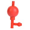 Rubber Suction Bulb, Safe Quantitative Pipette Ball with 3 Openings,