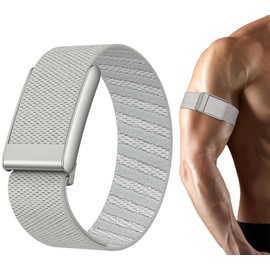 omee Nylon Sport Band Compatible with Whoop 5.0 Bicep Bands One, Peak and Life, Breathable Nylon Adjustable Waterproof Replacement Wristbands Straps for Whoop Band 5.0 – Not Compatible with Gen 4