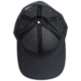 Flexfit Unisex Flexfit Delta Carbon Baseball Cap, Melange Charcoal