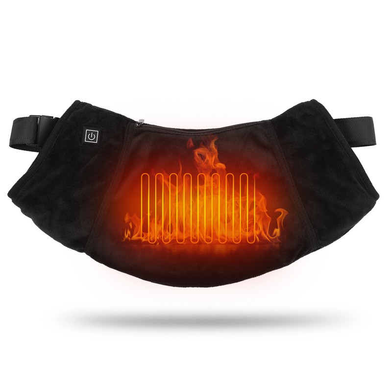 Electric Heated Hand Warmer Muff Cold Weather Thermal Glove Waist