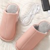 Electric Heated Slipper USB 3 Level Heating Flannel Comfortable Wearing