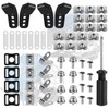 61pcs Football Helmet Repair Kit, Including R-Shape Football Visor Clips,