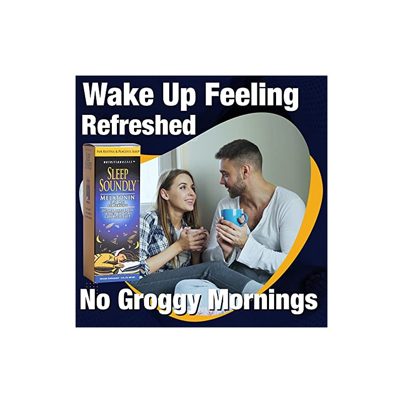 Sleep Soundly Melatonina, 2 Fl Oz