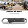 Adjustable Alloy Steel Mini Wrench Adjustable Size 9‑16mm Metal Small
