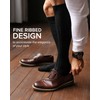 vitsocks Men's 100 COTTON Thin Elegant Knee High Socks (2