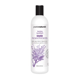 Prairie Naturals Silver Shampoo for Blonde & Grey Hair, 500ml