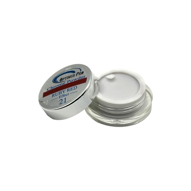 Optimus Pro Mirror Chrome Powder (Ruby Red 21, 1g)