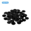 sourcing map 100PCS Screw Cap Covers, 17mm Waterproof Plastic Screw