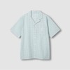 JAJU [JAJU] ★Online Exclusive★ Men's Seersucker Check 5-Part Pajama Set_Light