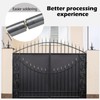 7PCS 4" × 5/8" Bullet Hinges Weld on, Low-Carbon Steel
