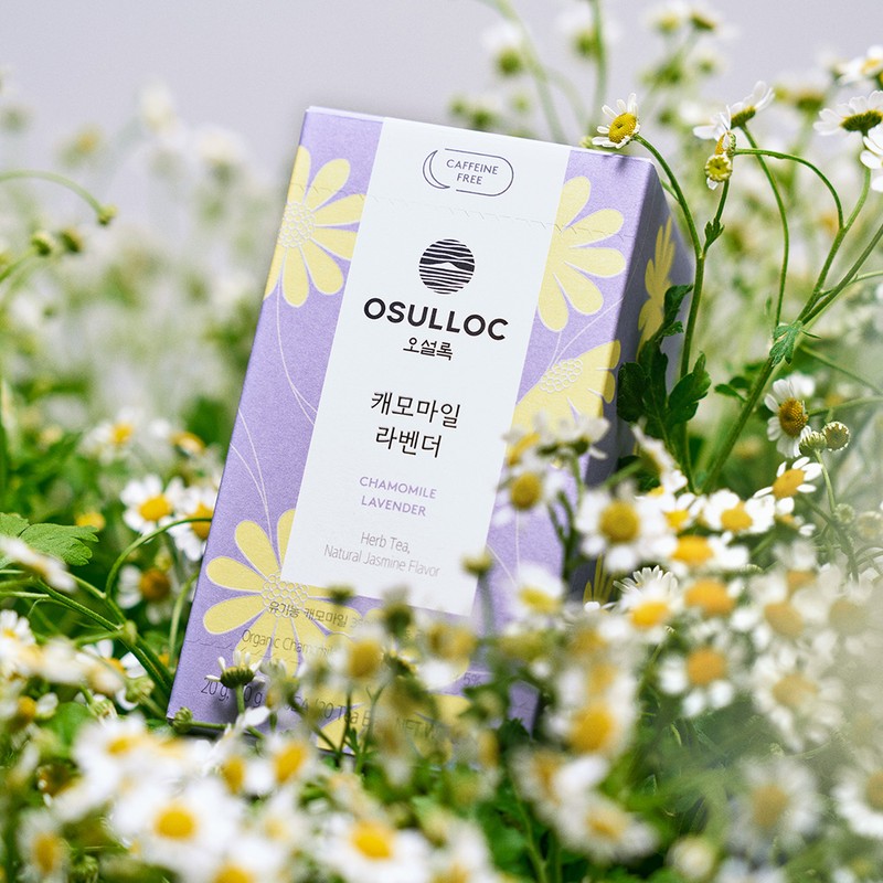Osulloc [오설록]NEW허브티 20입 (멜로우 민트/캐모마일 라벤더/ 체리 루이보스) (원산지:상세설명참조) [Osulloc]