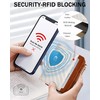 Sunpour Small Bifold Wallets Woman RFID Mini Wallet for Women