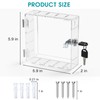 SUTINE Thermostat Lock Box with Key, Universal Thermostat Cover with