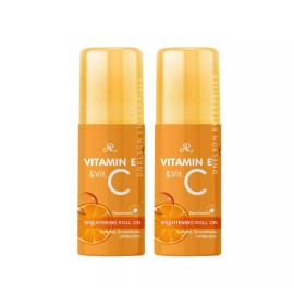 AR 2x60ml AR Vitamin E & Vit C Brightening Roll On Deodorant