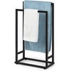 Towel Racks for Bathroom, 2 Tier Standing Stainless Steel Towel
