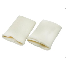 Britta Meier Cotton Fleece Pulse Warmer from East Frisia, ecru