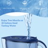 Unyverwise Pitcher Water Filters, 3.5L Activated Carbon Filtered Water Jug