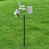 Blueshyhall Garden Rock Band Windmill, Handmade Metal Drummer Windmill, Percussionist