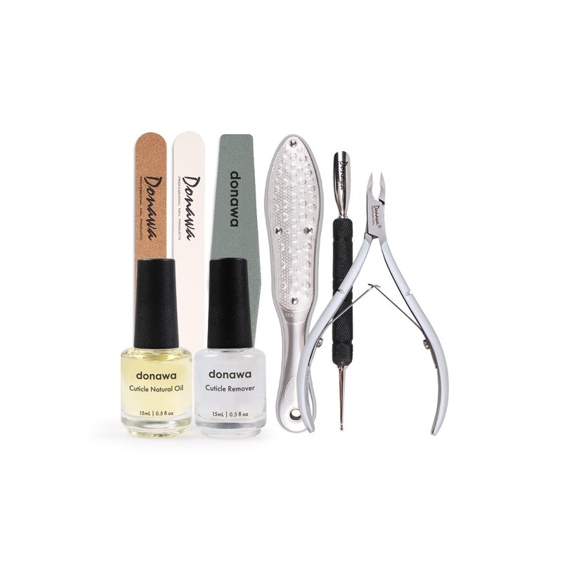 Donna & Nail 8-Piece Care Set (Includes Foot Care Grey)