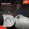 A-Premium Engine Oil Pan Sump with Drain Plug Compatible with