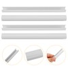 Angoily 6pcs Radiator Pipe Cover Water Guard Sleeves Plastic Cover