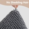 flintronic Non-Slip Bath Mat,50 x 80 cm Chenille Bath Mat,