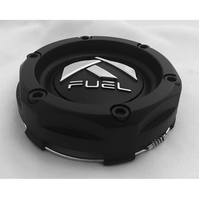 Fuel Offroad Tapa central de rueda negra mate (cantidad 1)