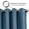 CUCRAF 100% Total Blackout Curtains 90 Length for Window Treatment,