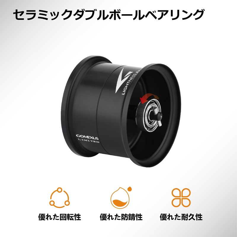 Gomexus Stees SV Zillion SV Dedicated Spool Bait Reel Spool