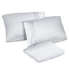 Flax Linen Egg White Pillowcases 2 Pack (1 Pair), 400
