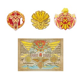 Bandai Kedama's Gonjiro Button Collection, Zeus Set