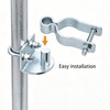 2 Pack T-Post Gate Hinge Kit, Fits T-Post & 1-3/8"