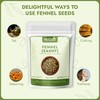 AEJESOP Organic Fennel Seeds, Natural Saunf, Whole Spice, 3.5oz(100g)