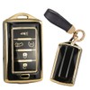 TECART Key Case Fit for Jeep Wagoneer Soft TPU Key