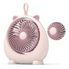 Cat Ear Desk Fan for Student Two Levels Adjustable Large