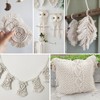 jijAcraft 3MM Macrame Cord for Crafts,100M Beige Cotton Macrame Craft