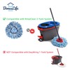 2-Tank Mop Heads Replacements for O-Ceda RinseClean Dual System, Microfiber