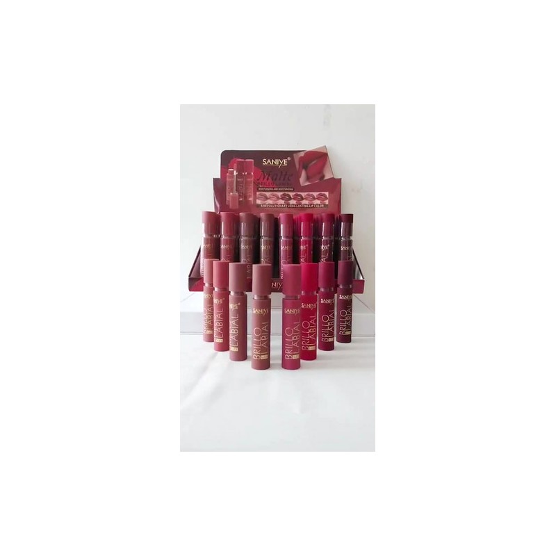 Set De 4 Labiales Liquidos Matte Elegantes Y Versátiles