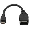 CNE54484 Micro USB to USB OTG Adapter Cable, 2-Pack