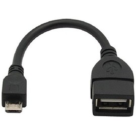 CNE54484 Micro USB to USB OTG Adapter Cable, 2-Pack