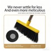 Broom and Dustpan Set with Long Handle - Upright Dustpan