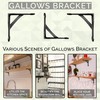 Edenic 2pcs Scaffold Board Gallows Shelf Brackets - 6x6 Inch