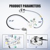 Rear Left Driver Side Door Lock Latch & Cable fit