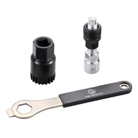 Teyssor Bicycle Crank Puller Bottom Bracket Remover with 16 mm Key, Bicycle Crank Extractor Bicycle Bottom Bracket Tool Bicycle Repair Tool Set