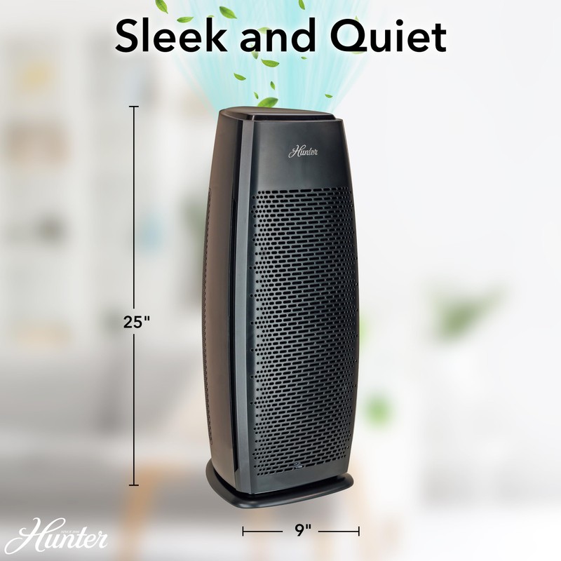 Hunter Air Purifiers for Home Large Room and Bedroom. True