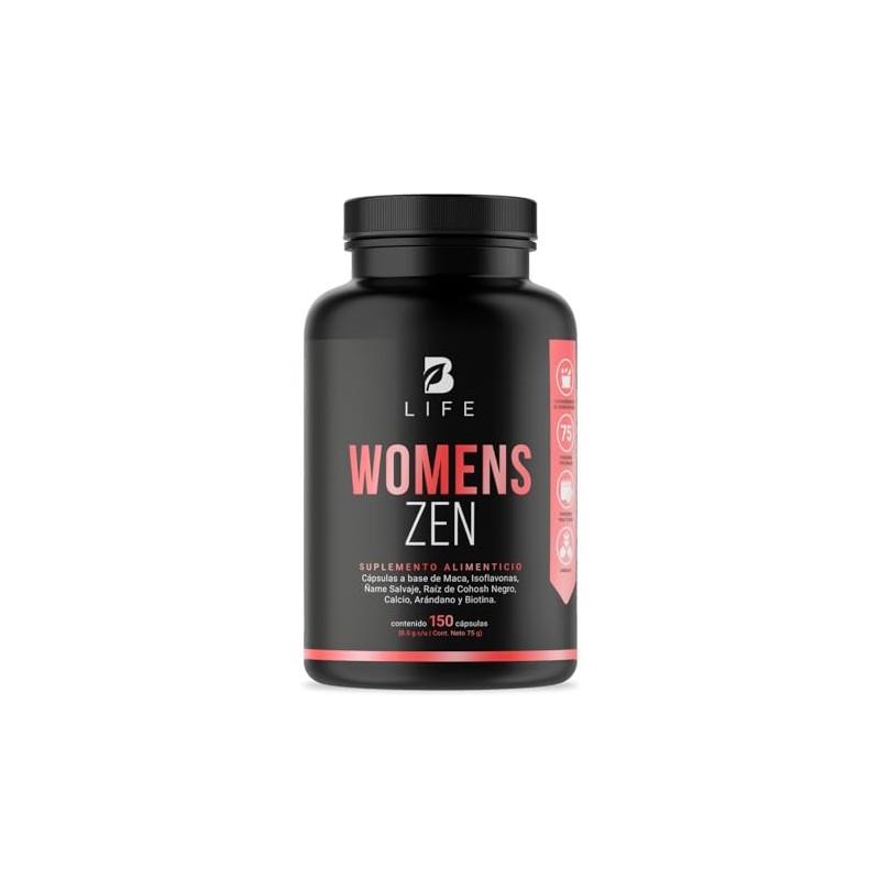 B Life Womens Zen de 150 Cápsulas con Arándano y