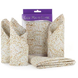 Passover Fabric Matzah Dinner Napkins (4)
