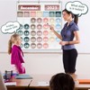 Monthly Calendar Pocket Chart for Classroom with 88 Cards, Printed