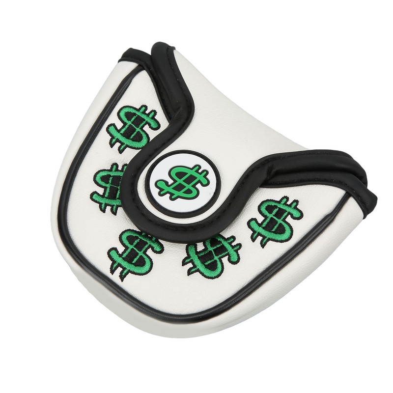 Golf Putter Head Covers PU Leather Waterproof Sunscreen Putter Headcover